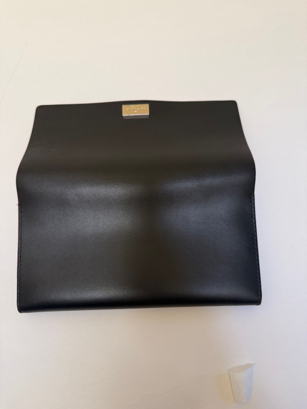 kate spade Arbor Hill Black Leather Wallet pink interior - Picture 6 of 6